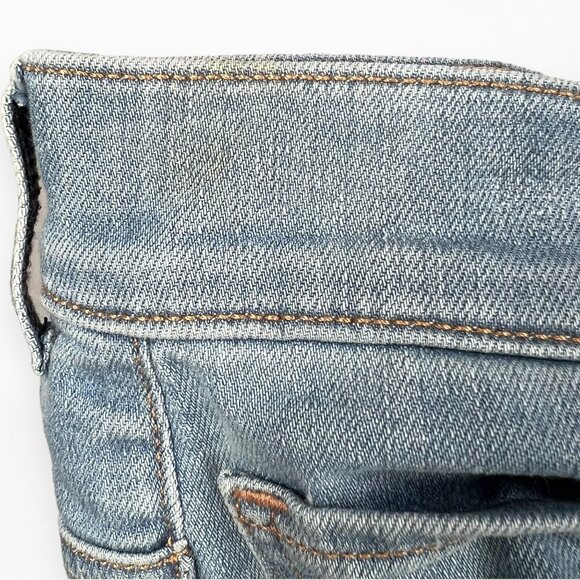 EXPRESS 8 Ankle Legging Super High Rise Embellished‎ Jeans Studded - Picture 7 of 10